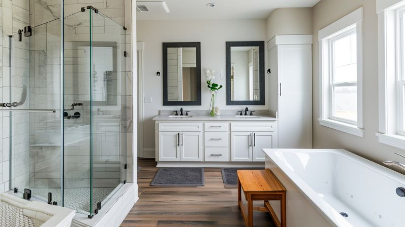 Open-Concept Bathroom