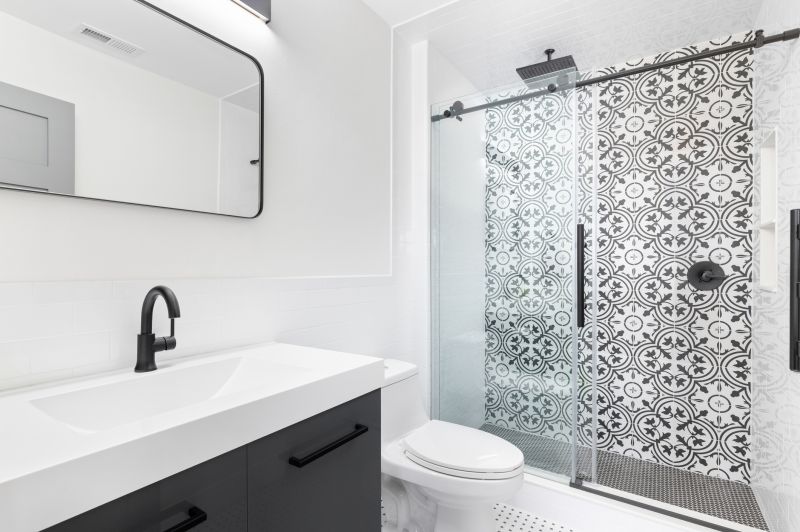 Bathroom with Large Format Tiles